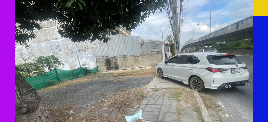 ที่ดิน ขาย ที่ดินสาย5เจ้าของขายเอง อพารทเม้นท์คลังสินค้า เหมาะทำหอพัก ราคาถูก ติดถนนใหญ่